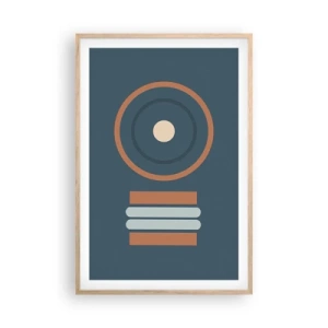 Affisch i ram av ljusek - Sakens kärna - 61x91 cm