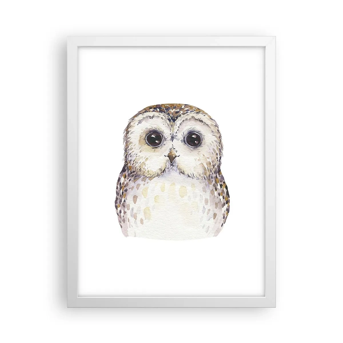 Affisch i vit ram - Titta i mina ögon - 30x40 cm