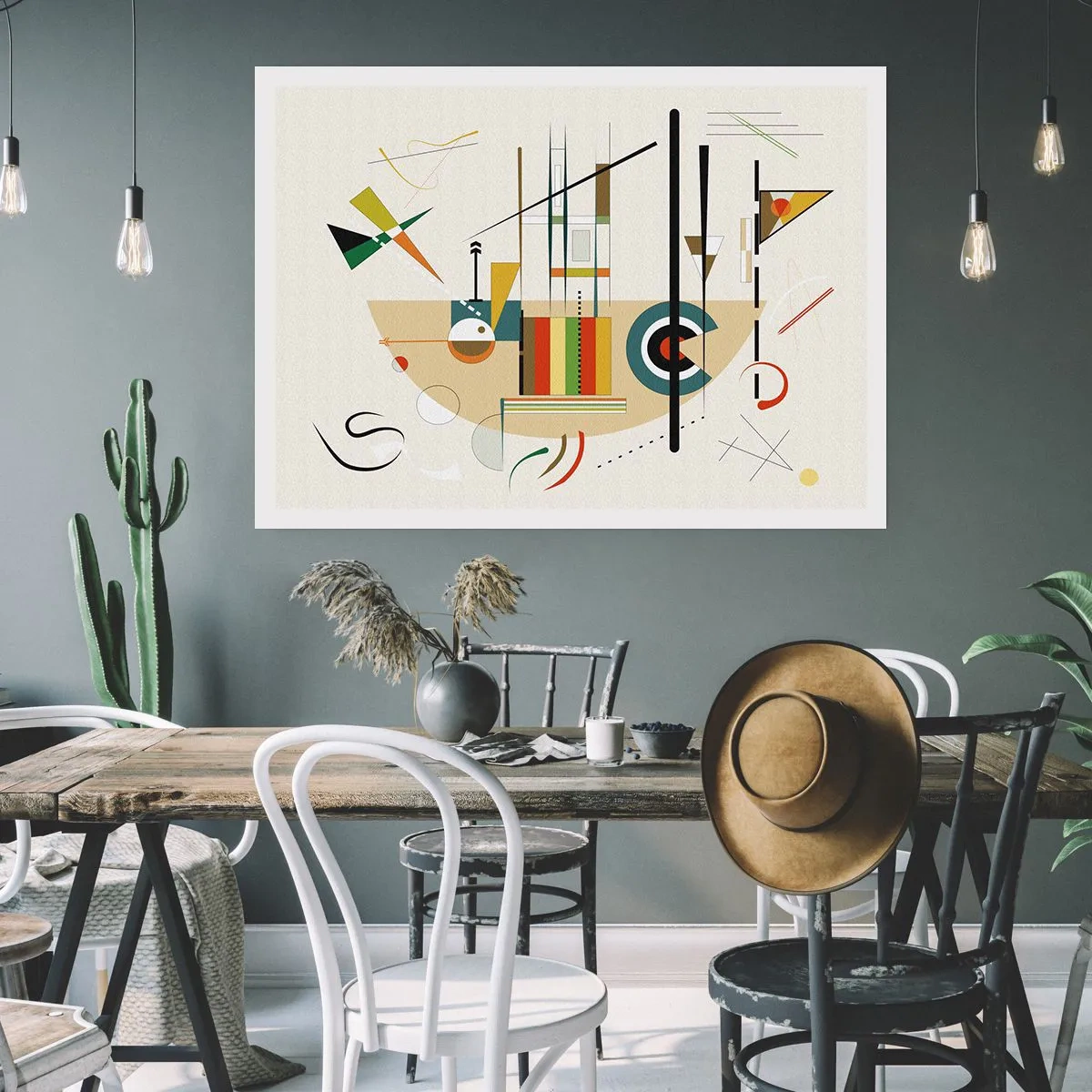 Affisch - Så världen skrattar - 100x70 cm