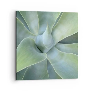 Canvastavla - Bild på duk - Det gröna föds - 70x70 cm