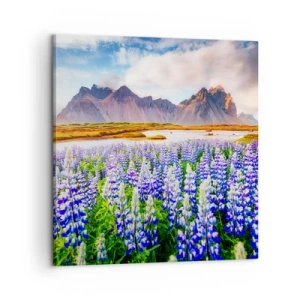 Canvastavla - Bild på duk - Styrka och stränghet bredvid mildhet - 60x60 cm