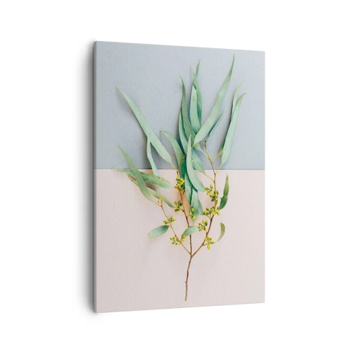 Canvastavla - Bild på duk - Pastellens subtilitet - 50x70 cm