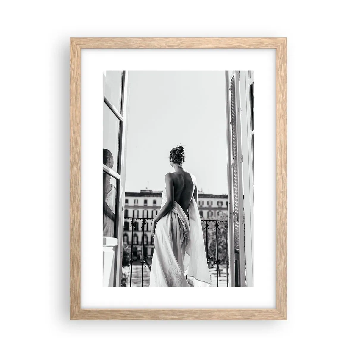 Affisch i ram av ljusek - Sinnen vaknar - 30x40 cm