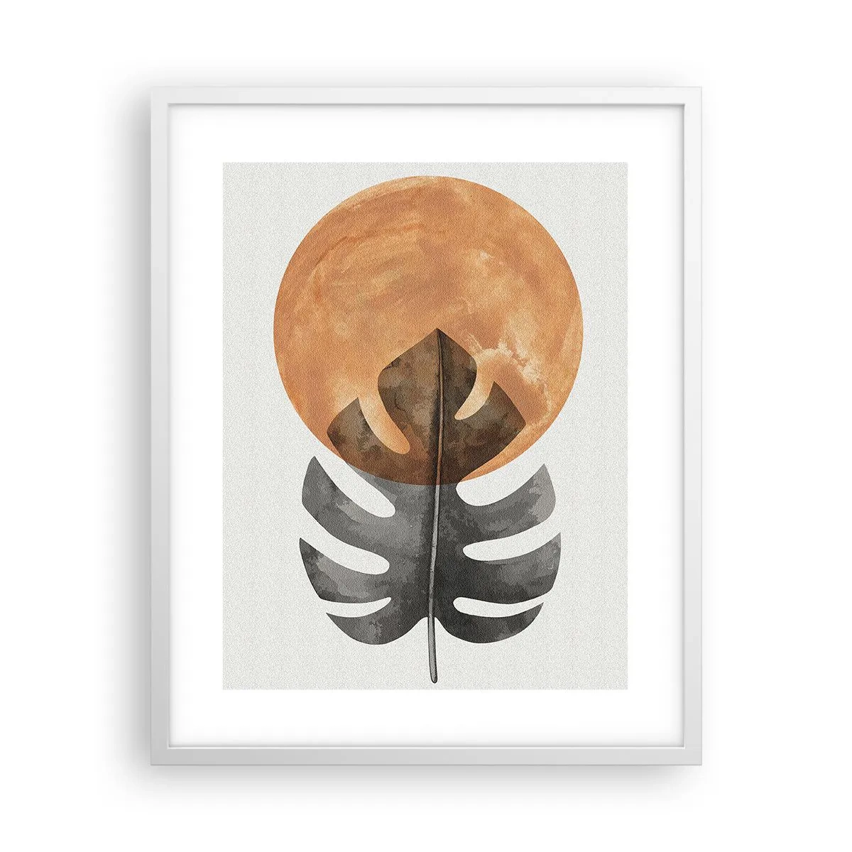 Affisch i vit ram - Alltid solen - 40x50 cm