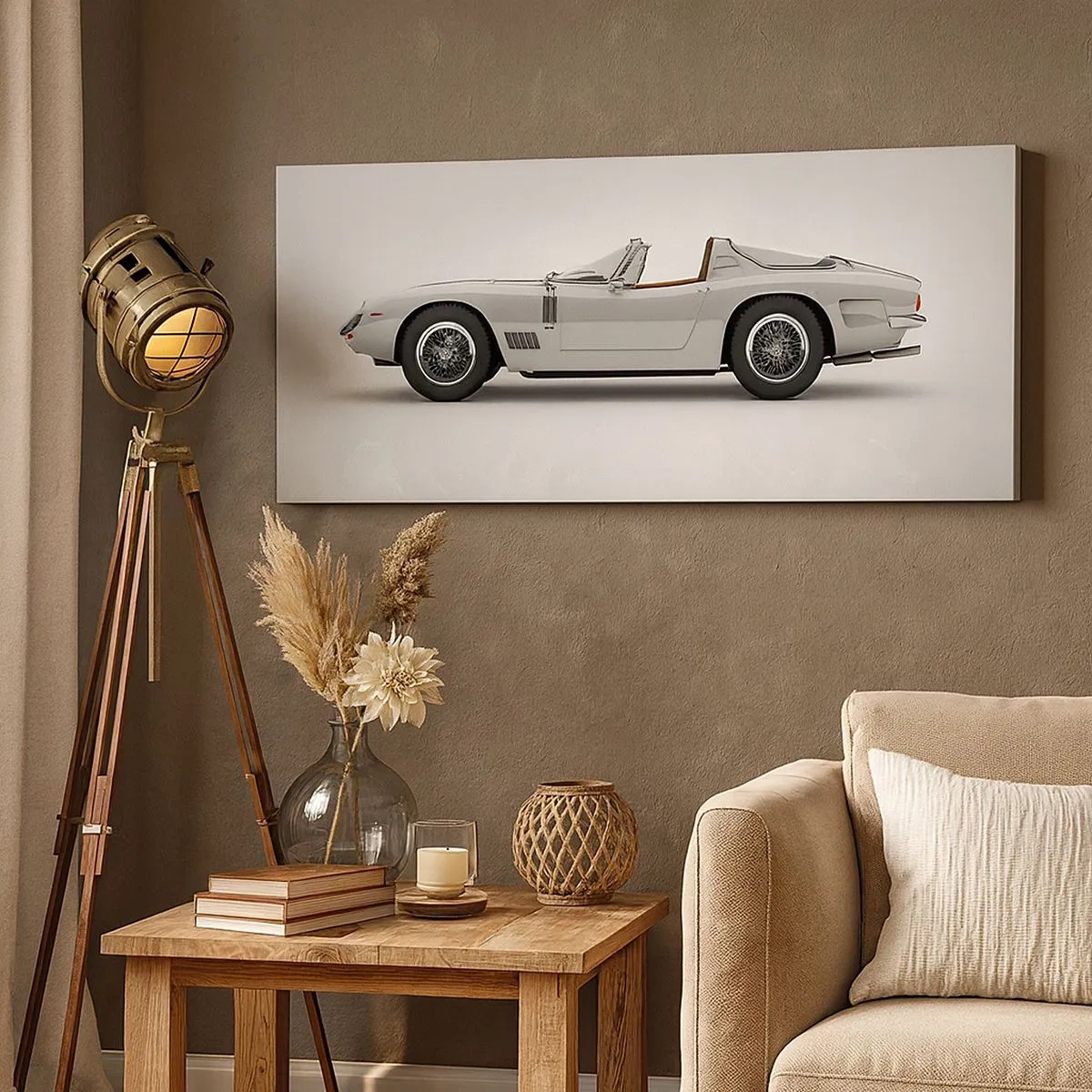 Canvastavla - Bild på duk - Ett löfte om lek - 100x40 cm