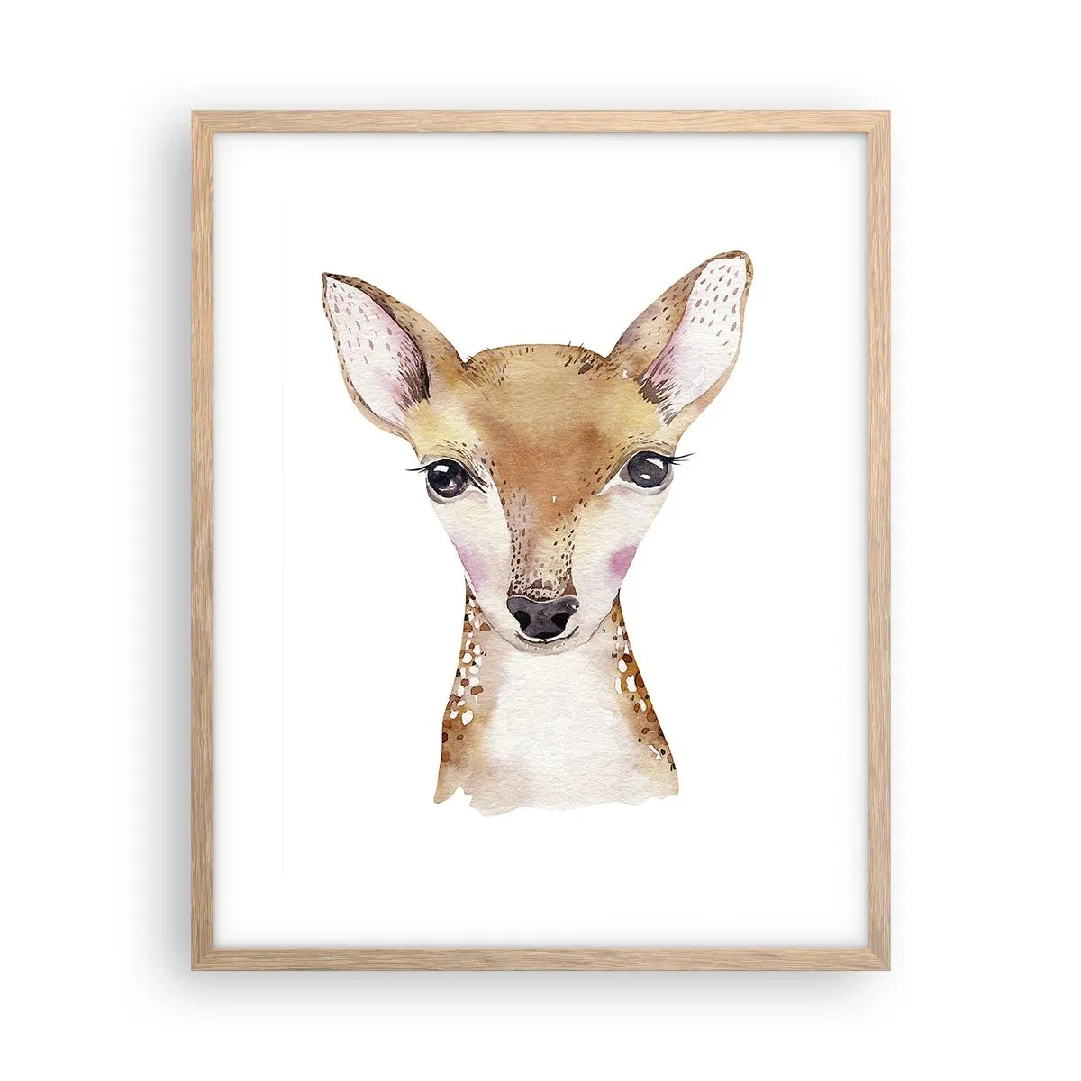 Affisch i ram av ljusek - Oskuldens natur - 40x50 cm