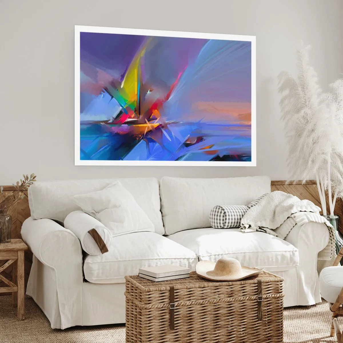 Affisch - Snabb som en fågel - 70x50 cm