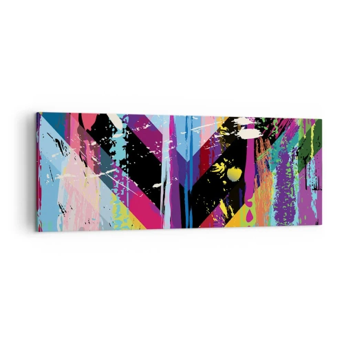 Canvastavla - Bild på duk - Uppifrån nedåt - 140x50 cm