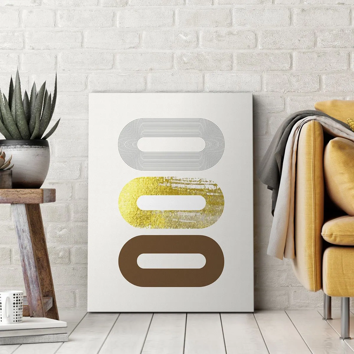 Canvastavla - Bild på duk - Ooo! - 50x70 cm