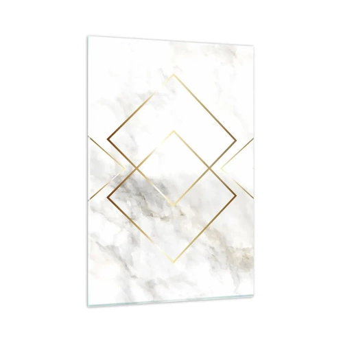 Glastavla - Bild på glas - Utsikt över oändlighet - 80x120 cm