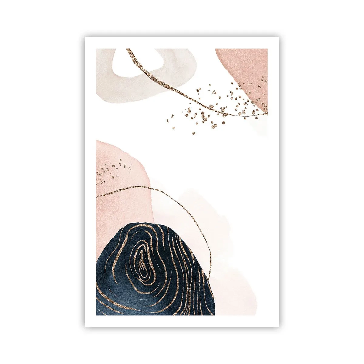 Affisch - Allt flyter - 61x91 cm