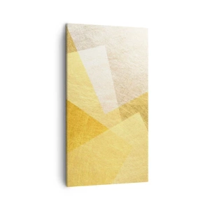 Canvastavla - Bild på duk - Geometriskt väder - 45x80 cm
