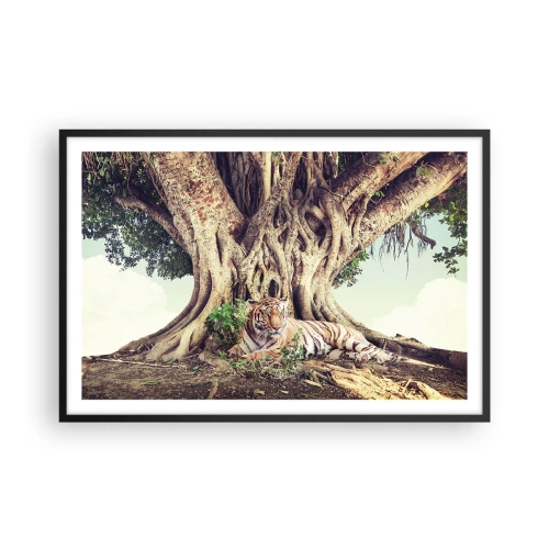 Affisch i svart ram - Vi från Första Moseboken - 91x61 cm