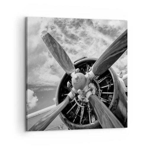 Canvastavla - Bild på duk - Luftrummets härskare - 60x60 cm