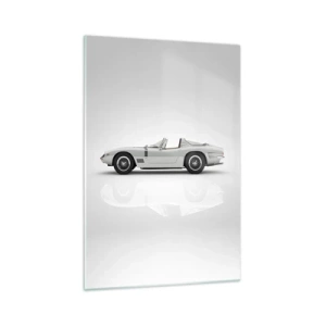 Glastavla - Bild på glas - Ett löfte om lek - 70x100 cm