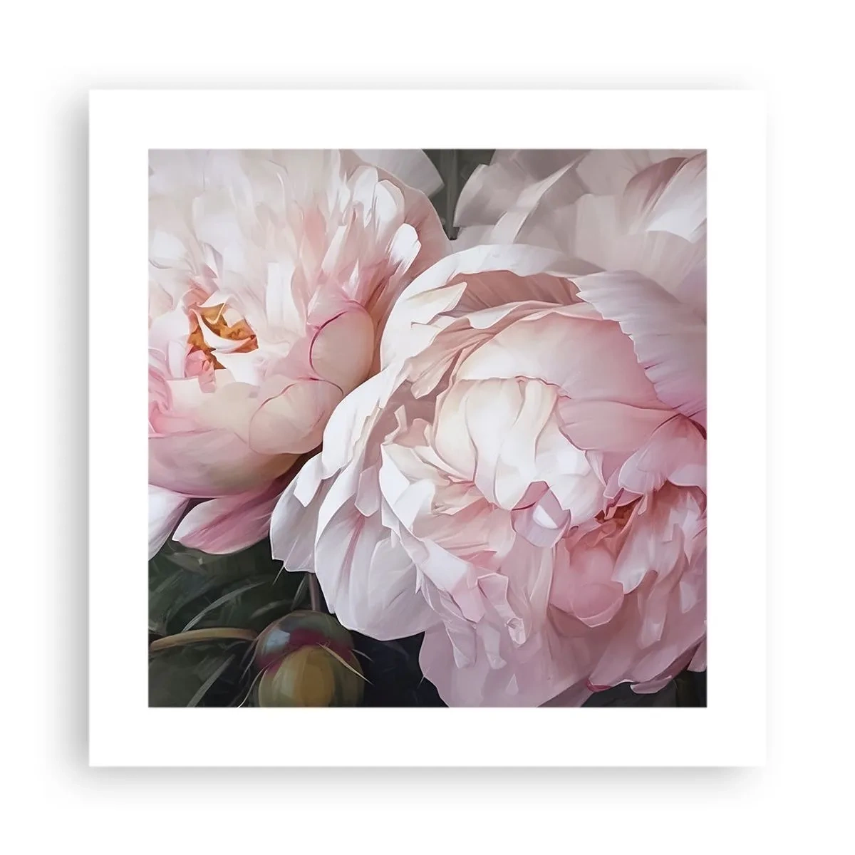 Affisch - Fast i blomning - 40x40 cm