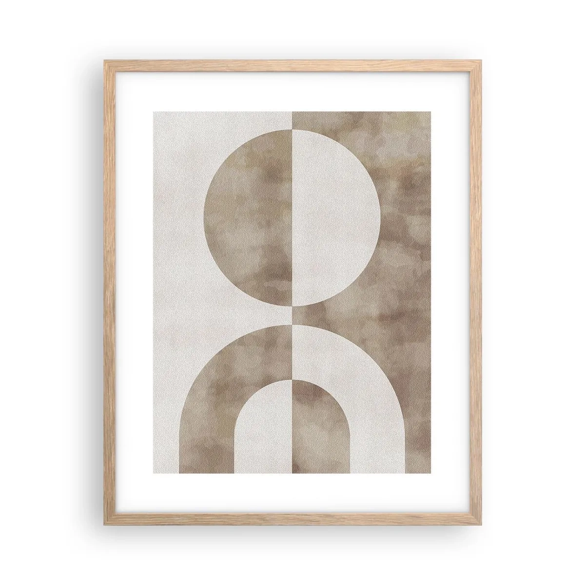 Affisch i ram av ljusek - Likheter och skillnader - 40x50 cm