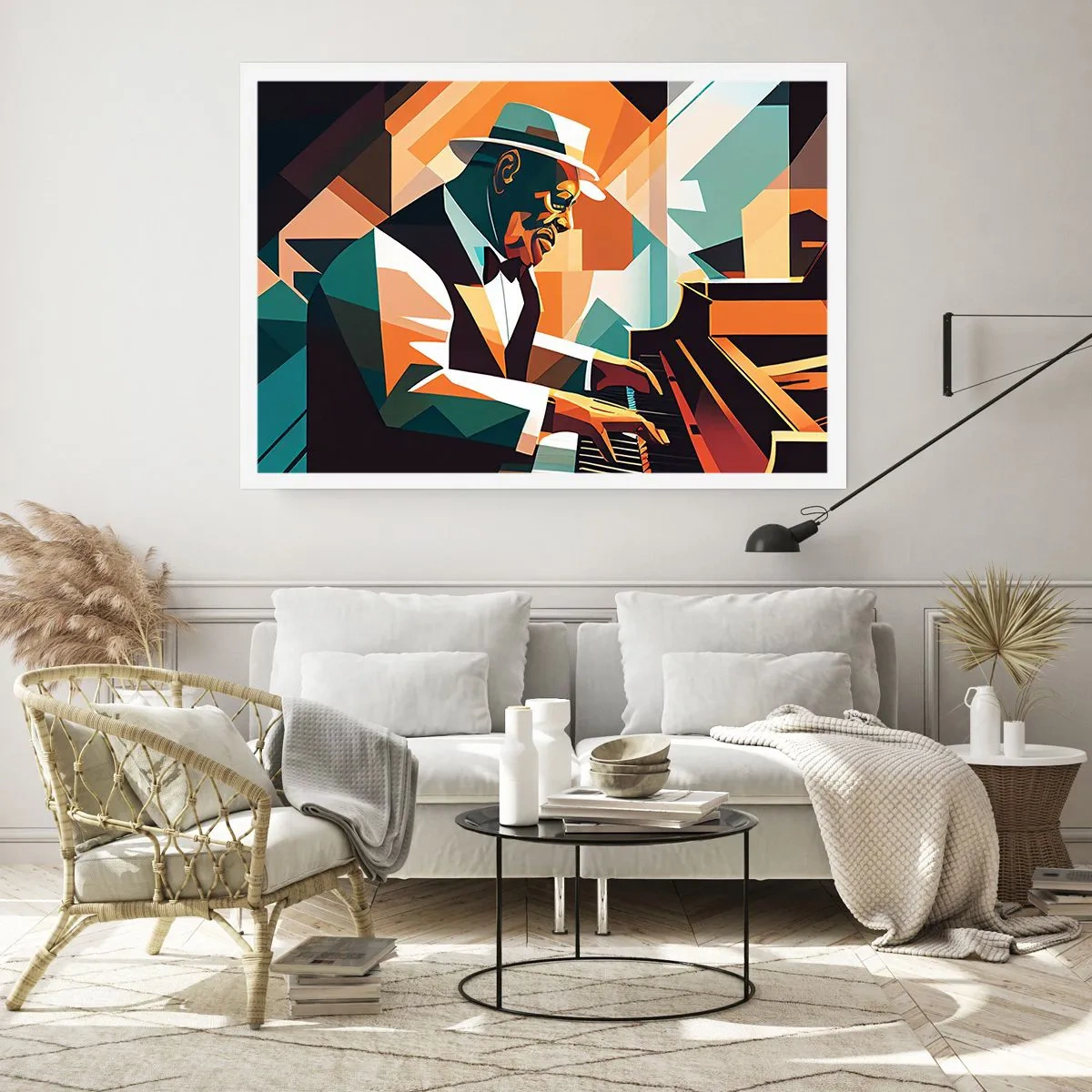 Affisch - Allt som är jazz - 50x40 cm