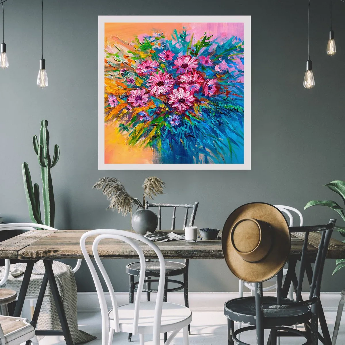 Affisch - Livets energi - 60x60 cm