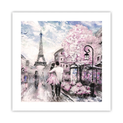 Affisch - Bli kär bara i... - 40x40 cm