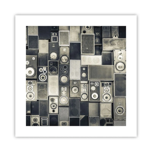 Affisch - Allt väl - 40x40 cm