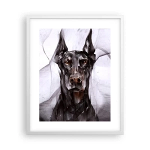 Affisch i vit ram - Rasren - 40x50 cm