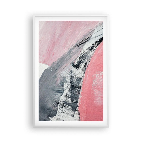 Affisch i vit ram - Anpassad komposition - 61x91 cm