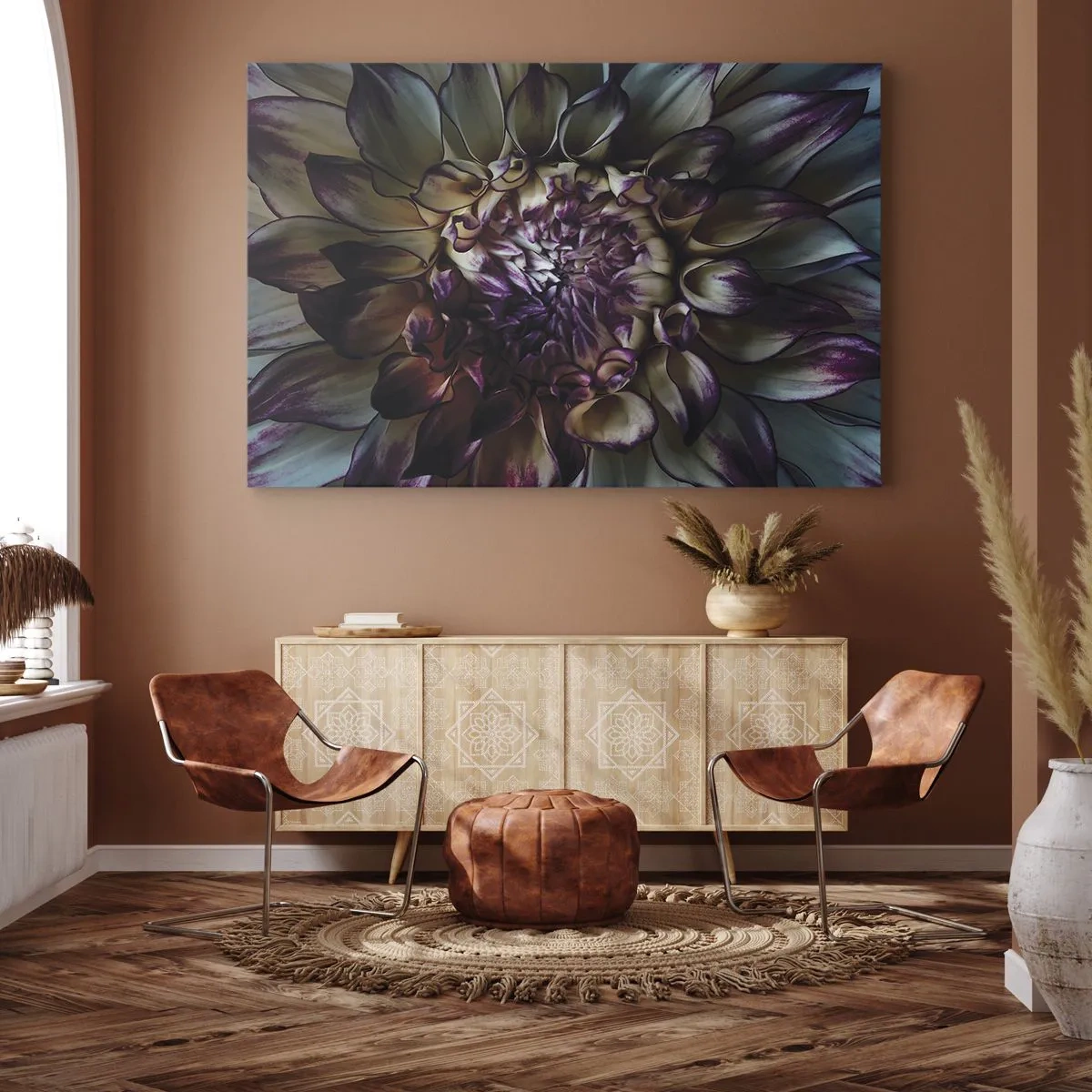 Canvastavla - Bild på duk - Blommande ungdom - 120x80 cm