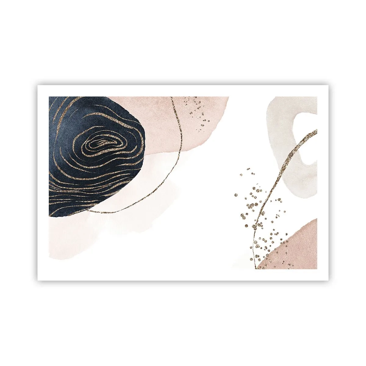 Affisch - Allt flyter - 91x61 cm