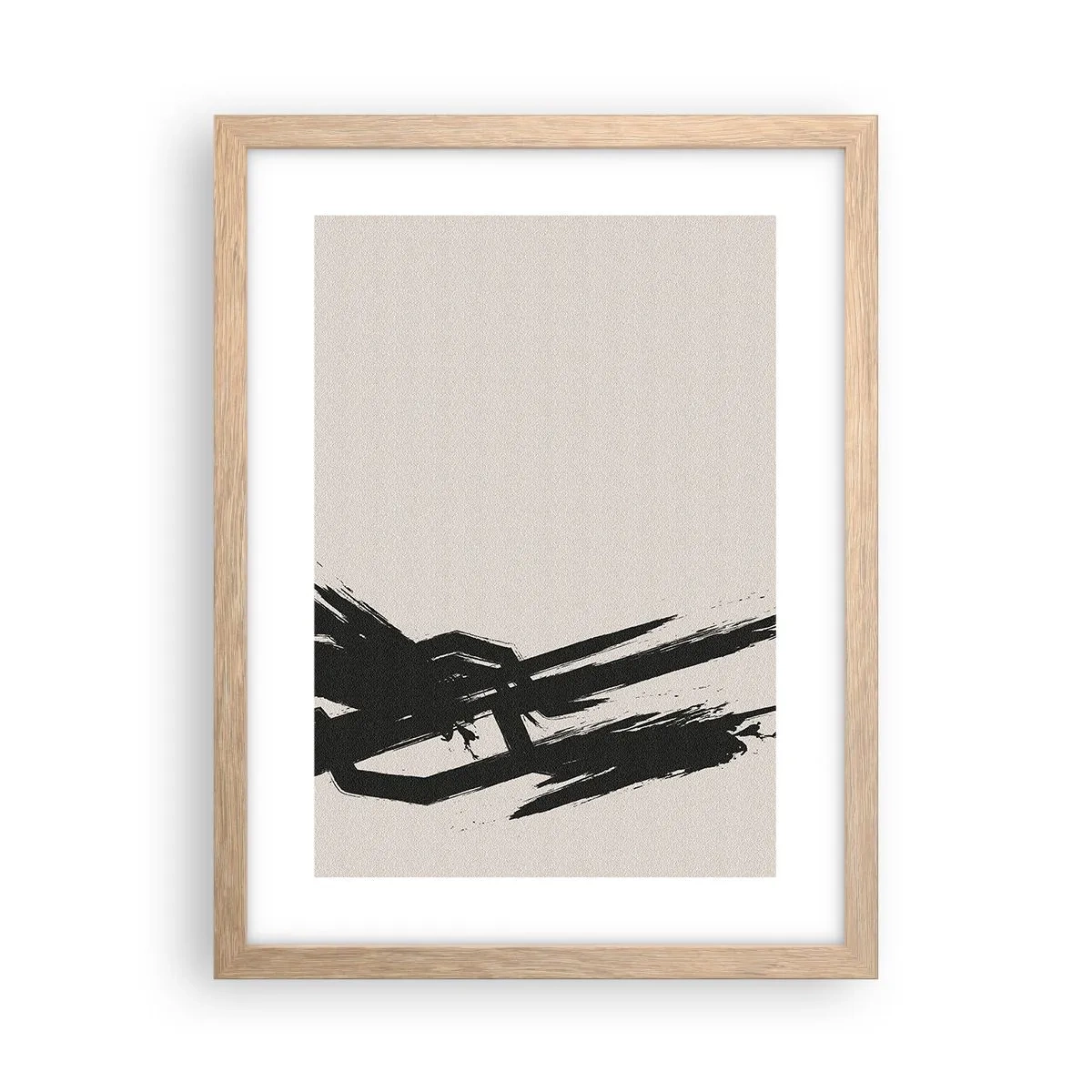 Affisch i ram av ljusek - En ostoppbar rörelse - 30x40 cm