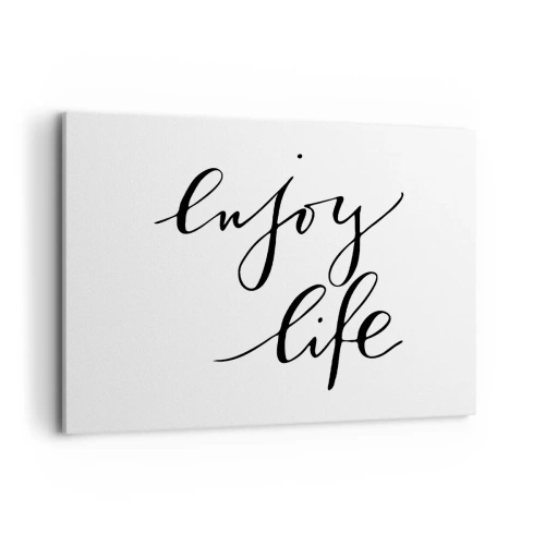 Canvastavla - Bild på duk - Ingenting att tillägga… - 100x70 cm