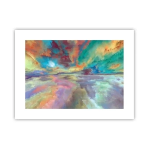 Affisch - Två himlar - 40x30 cm