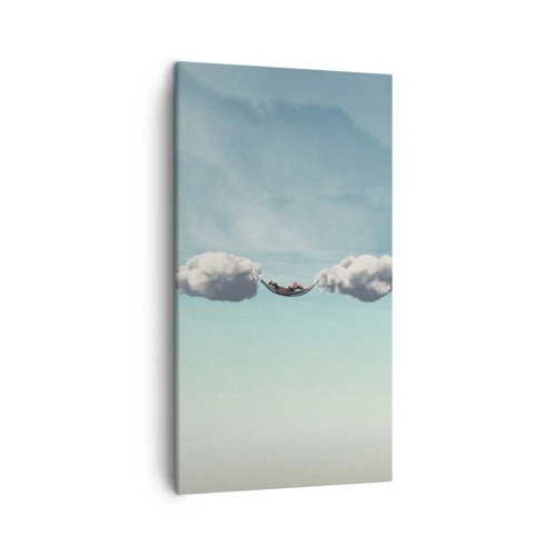 Canvastavla - Bild på duk - Stundens salighet - 45x80 cm