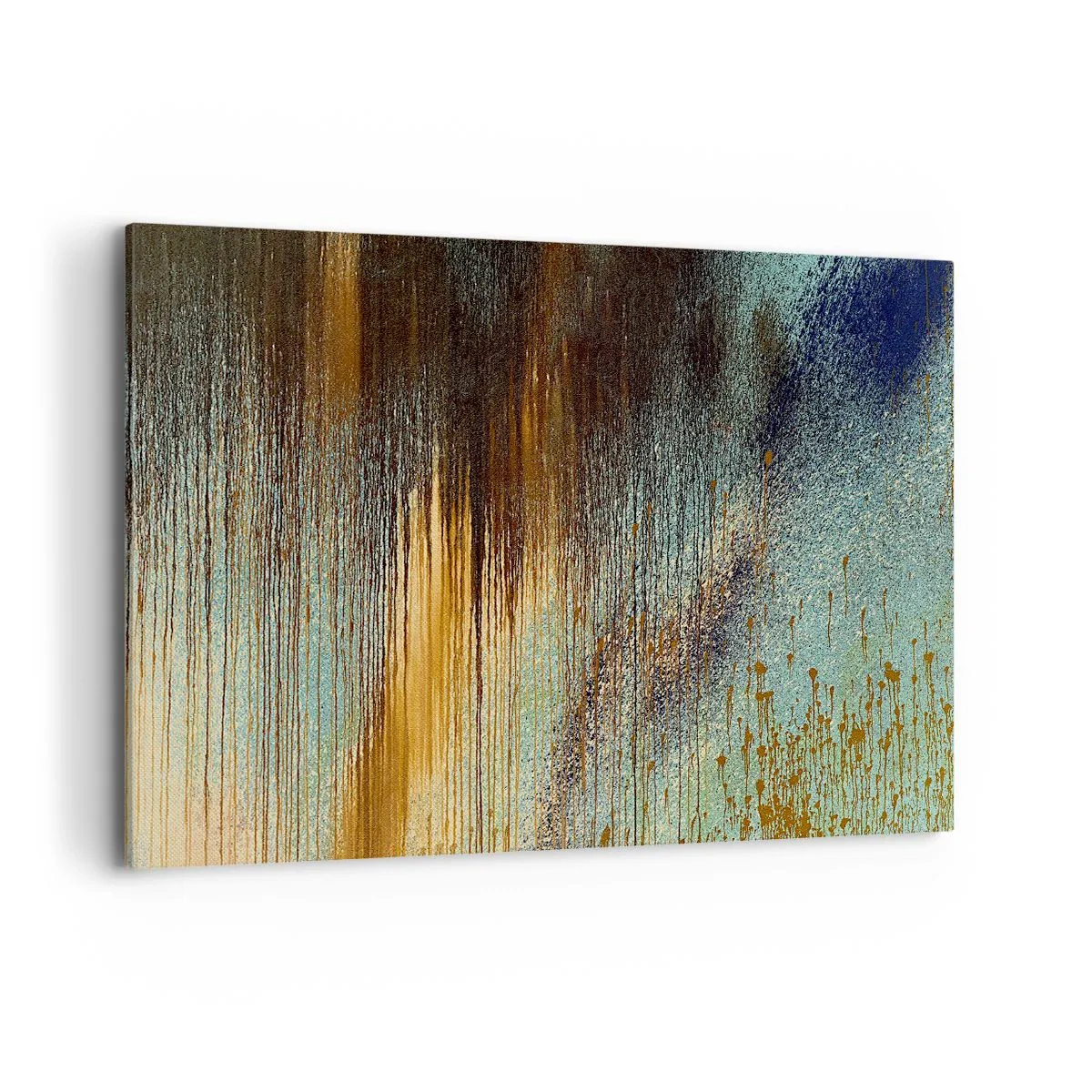 Canvastavla - Bild på duk - En oavsiktlig färgglad komposition - 120x80 cm