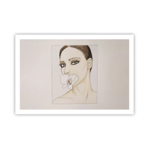 Affisch - Elegansens och skönhetens symbol - 91x61 cm