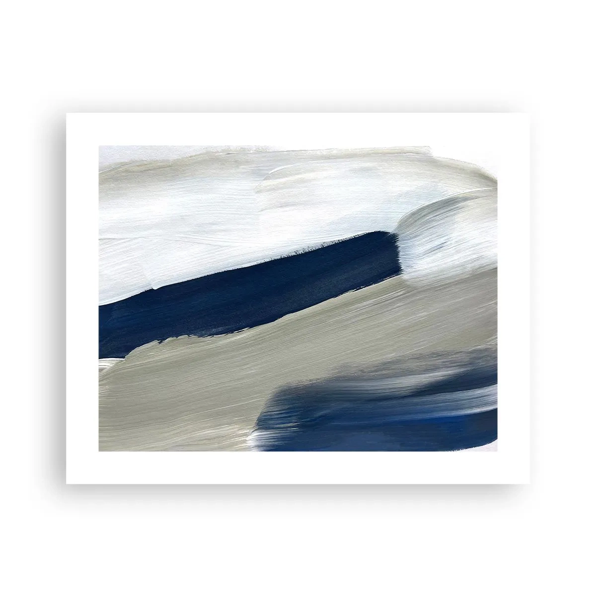 Affisch - Möte med vitt - 50x40 cm