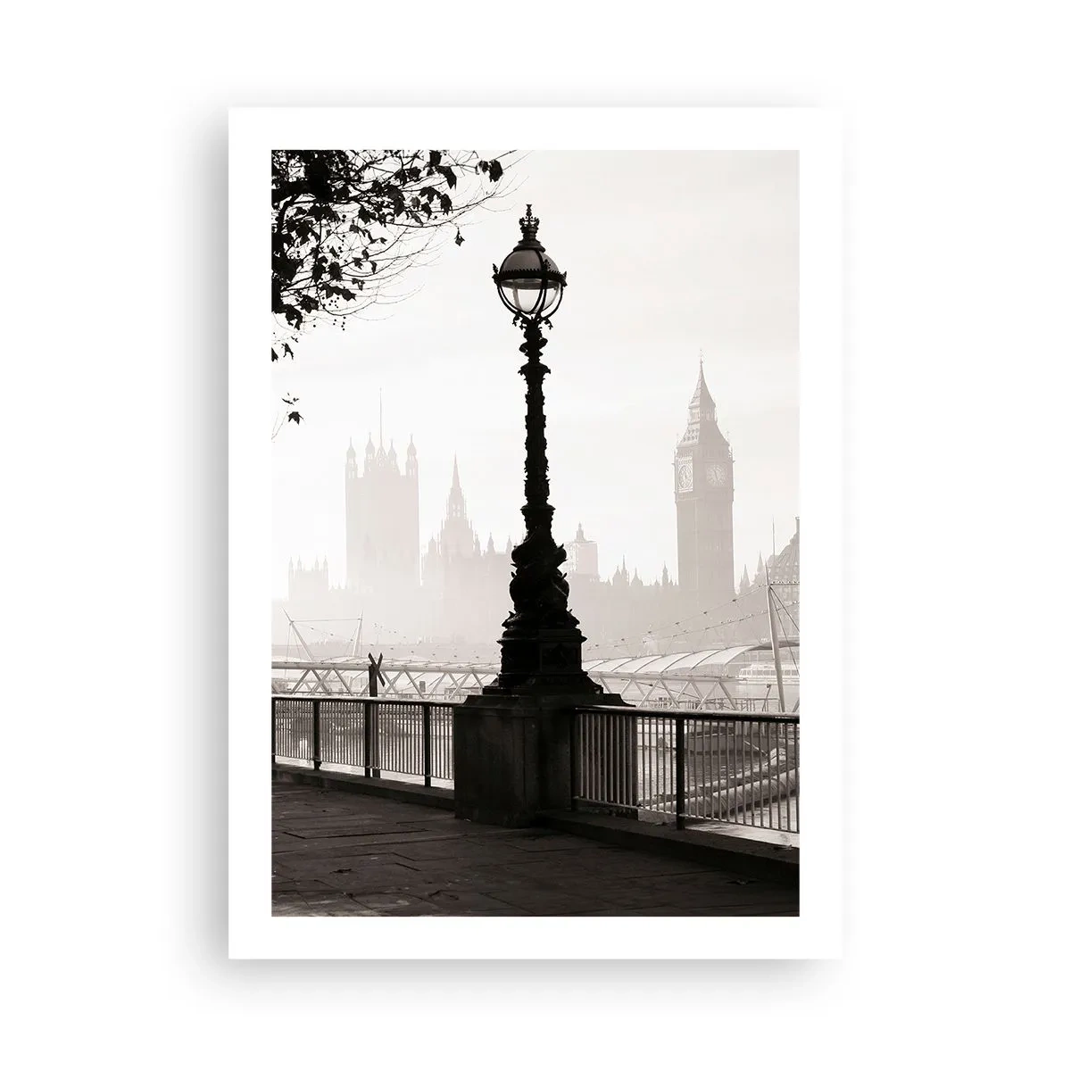 Affisch - Morgon i London - 50x70 cm