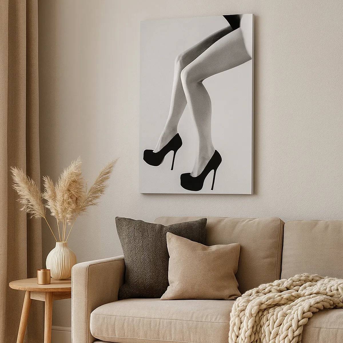 Canvastavla - Bild på duk - Evig kvinnlighet - 50x70 cm