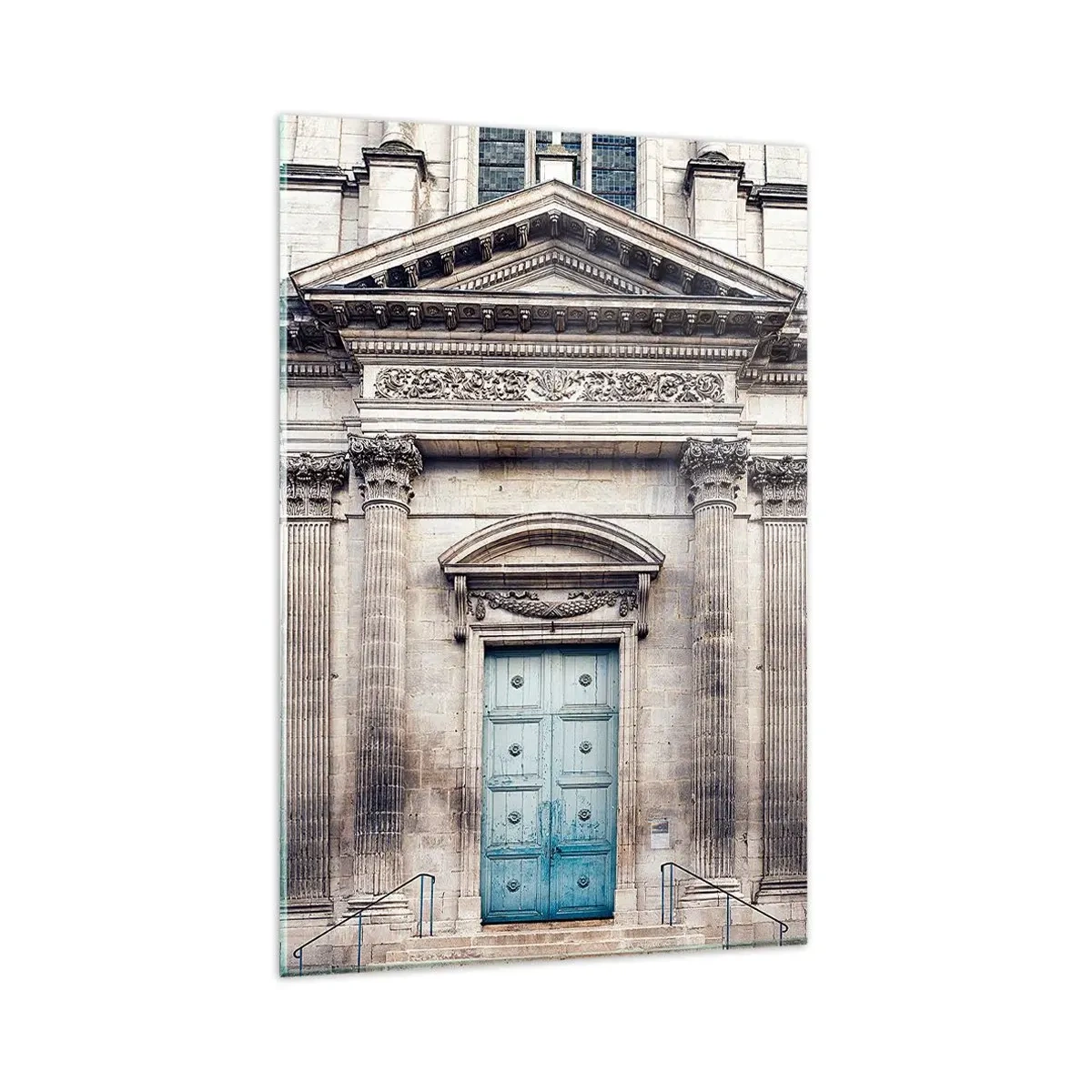 Glastavla - Bild på glas - Porten till andens värld - 80x120 cm