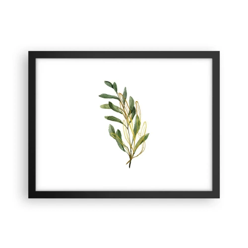 Affisch i svart ram - Allt som är gott - 40x30 cm