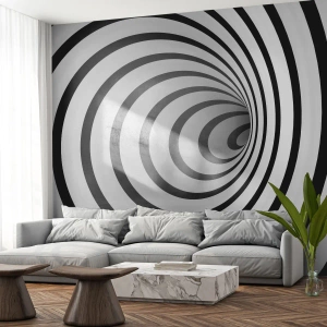Självhäftande Fototapet Deluxe Sticker - Kan du inte motstå? - Abstraktion, 3D, Virvel - 150x105 cm