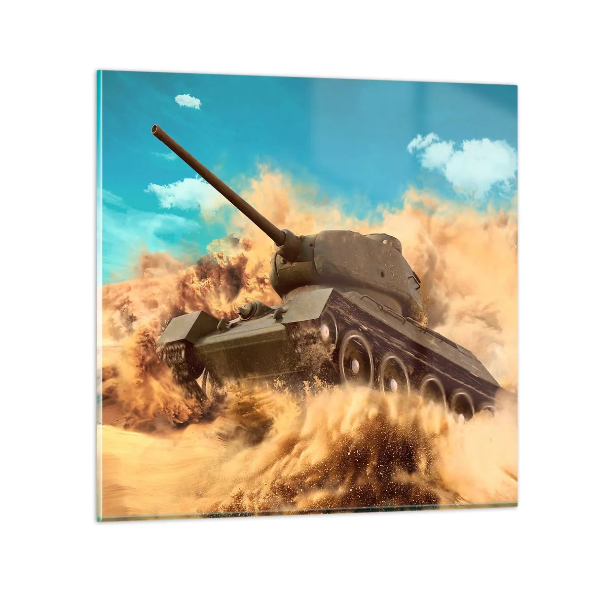 Glastavla - Bild på glas - Oslagbar - 50x50 cm