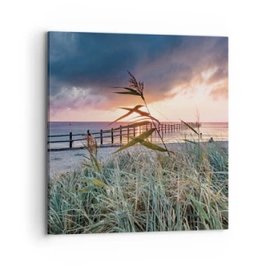 Canvastavla - Bild på duk - Försvinner inte med vinden - 70x70 cm