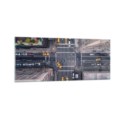 Glastavla - Bild på glas - Enkelt val - 100x40 cm