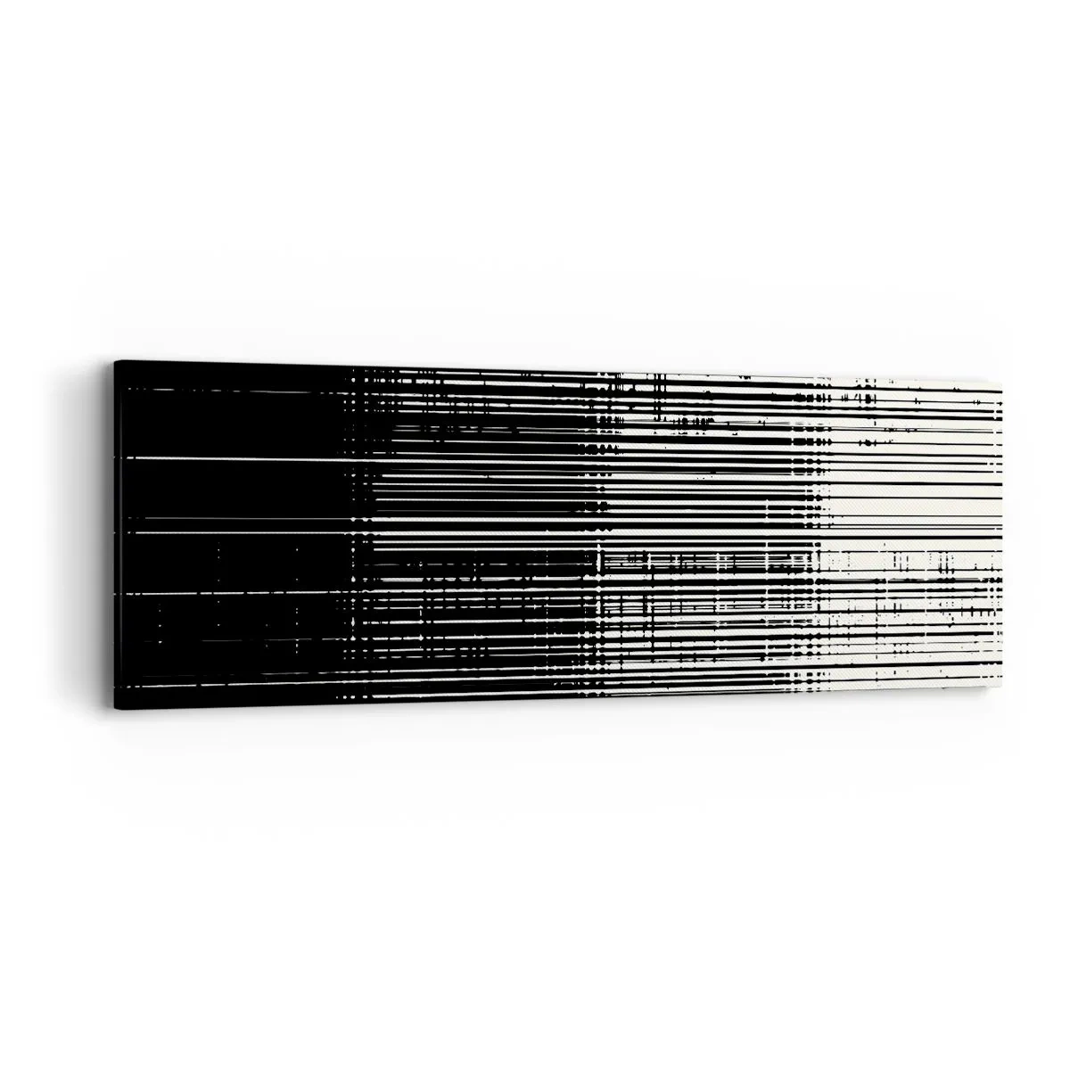 Canvastavla - Bild på duk - Vågor och vibrationer - 90x30 cm