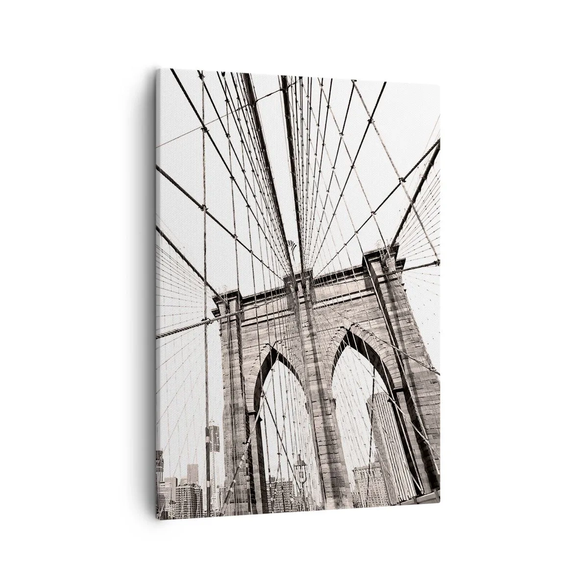 Canvastavla - Bild på duk - Domkyrkan i New York - 50x70 cm