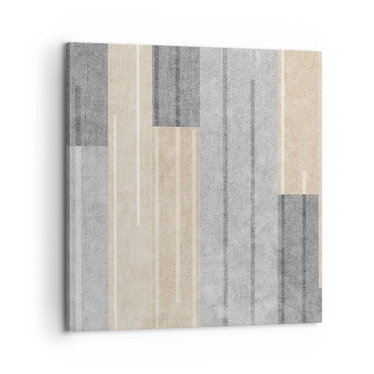 Canvastavla - Bild på duk - Komposition: allt i lod - 60x60 cm