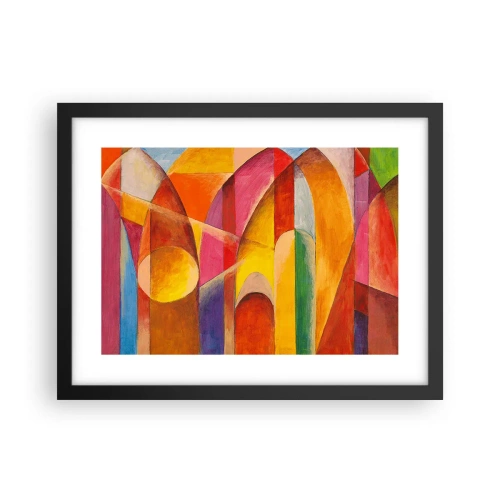Affisch i svart ram - Solens domkyrka - 40x30 cm