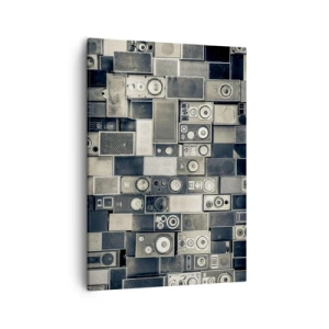 Canvastavla - Bild på duk - Allt väl - 50x70 cm