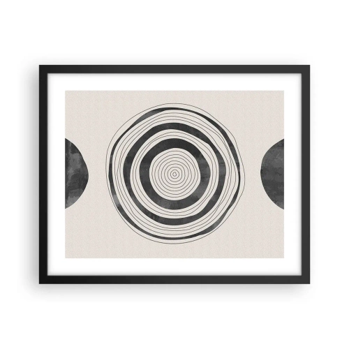 Affisch i svart ram - De viktiga sakerna däremellan - 50x40 cm